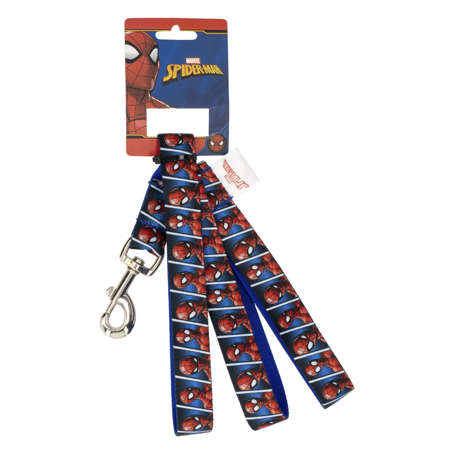 Traílla Para Perro Diseño Caras De Spiderman DISNEY 2,5 Cm