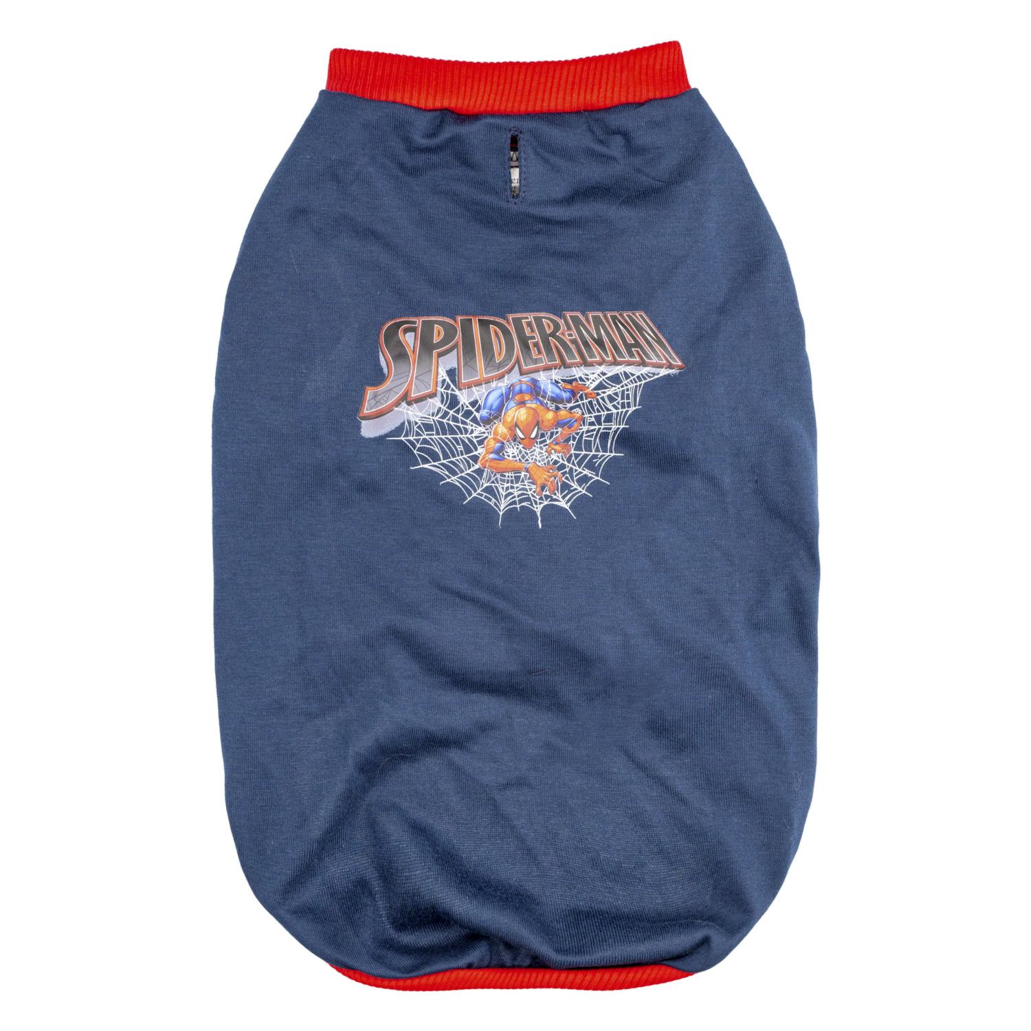 Camiseta Para Perro Diseño Spiderman Combinada DISNEY Talla Extra Extra Grande