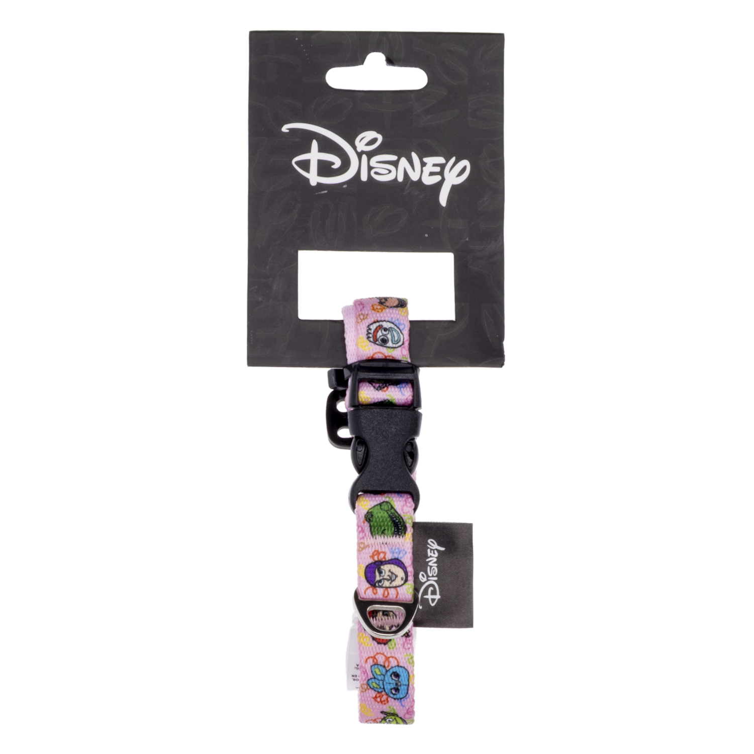 Collar Para Perro Diseño Toy Story Caras Rosa DISNEY 1.5 Cm
