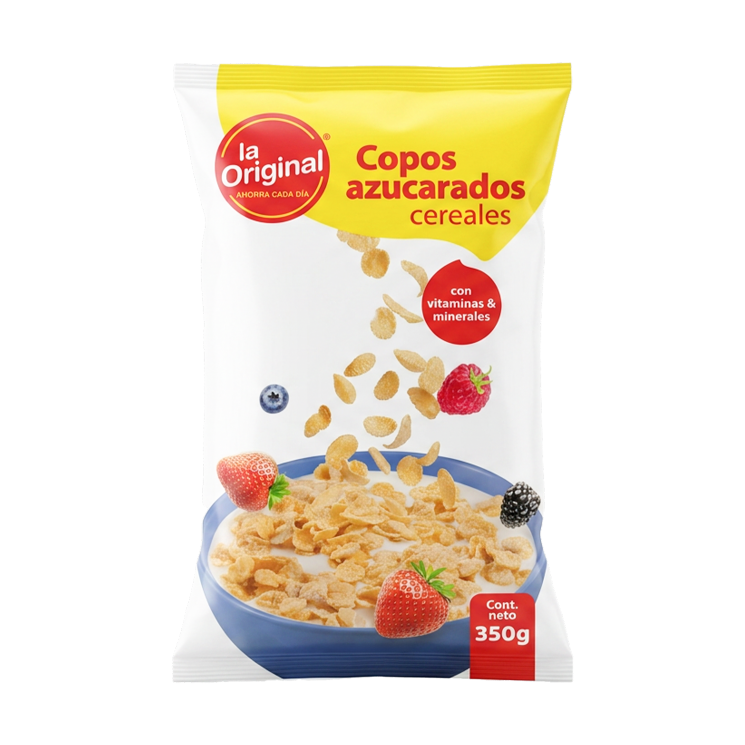 Cereal Copos De Maiz Azucaradas LA ORIGINAL 350 G