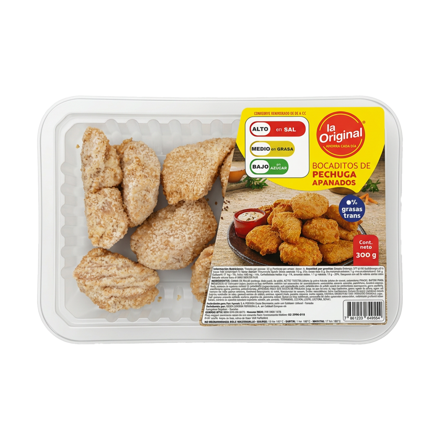 Bocaditos De Pechuga De Pollo Refrigerados LA ORIGINAL 300 G