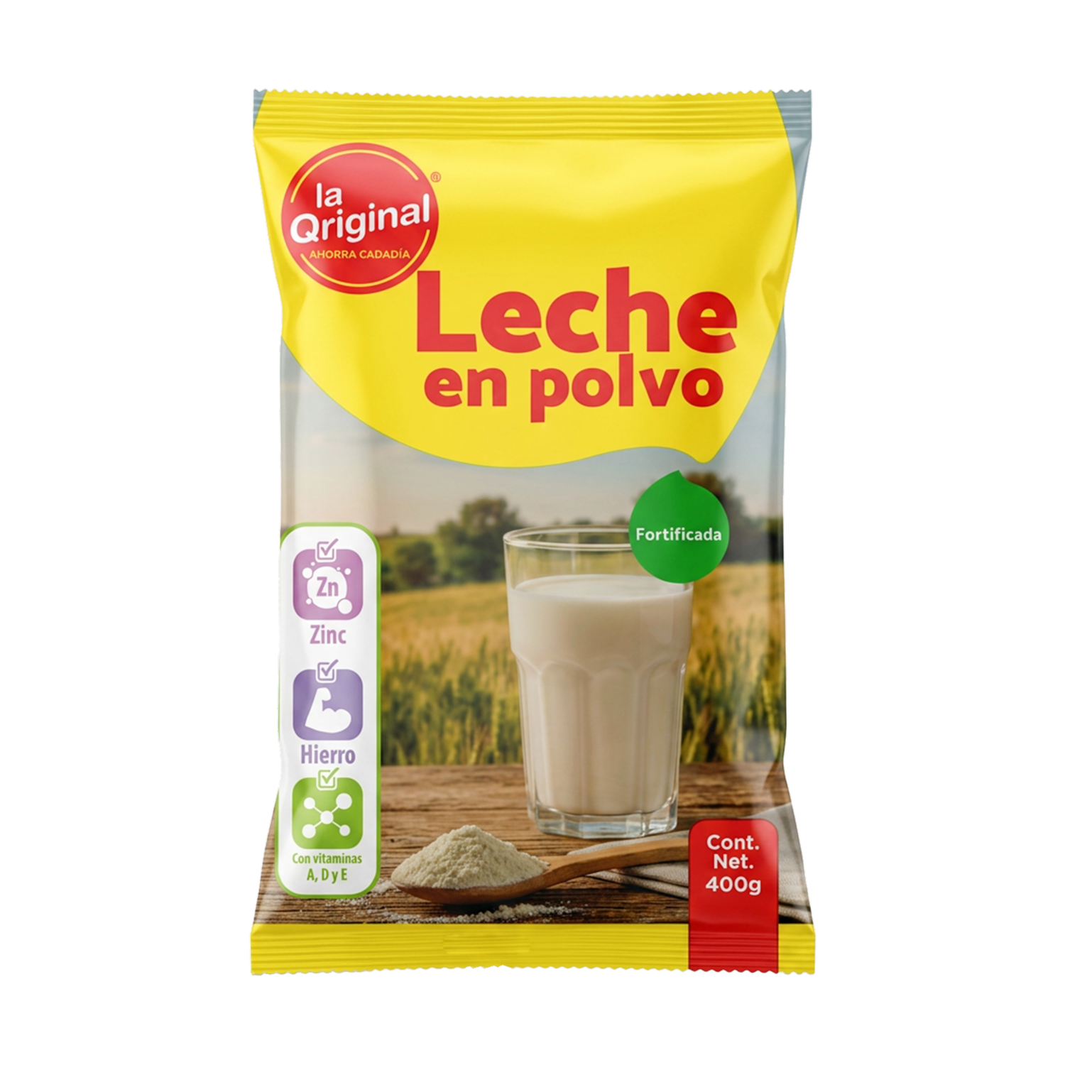 Leche En Polvo Fortificada LA ORIGINAL 400 G
