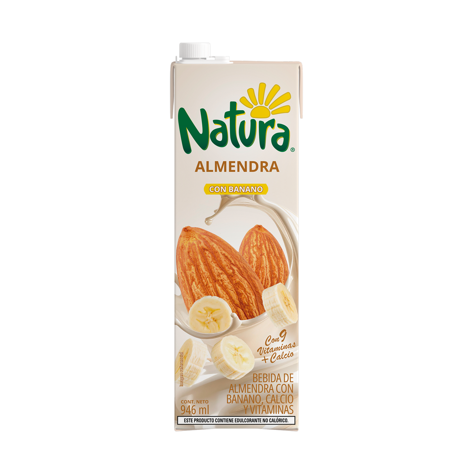 Bebida De Almendras Con Banano NATURA 946 Ml