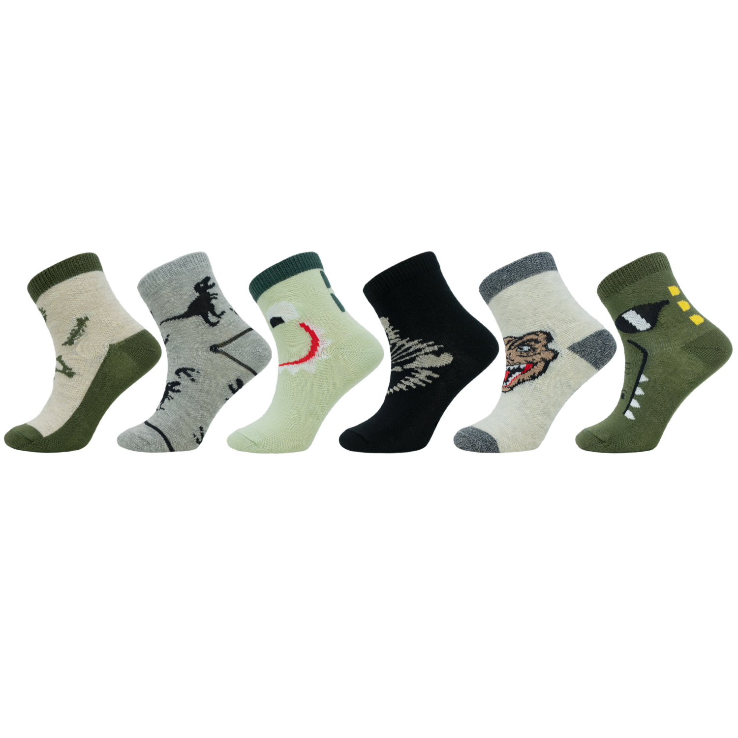 Medias Casuales Tobillera Dino Kids MECRISGA