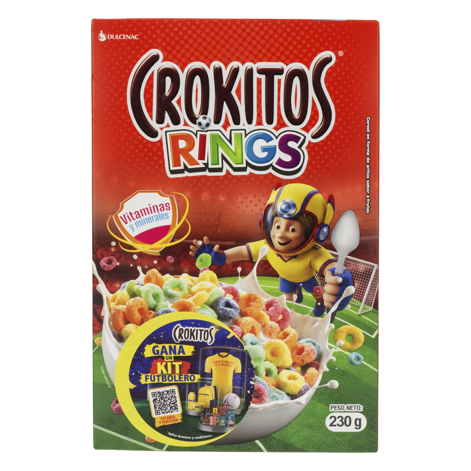 Cereal Aritos Sabor A Frutas CROKITOS 230 G