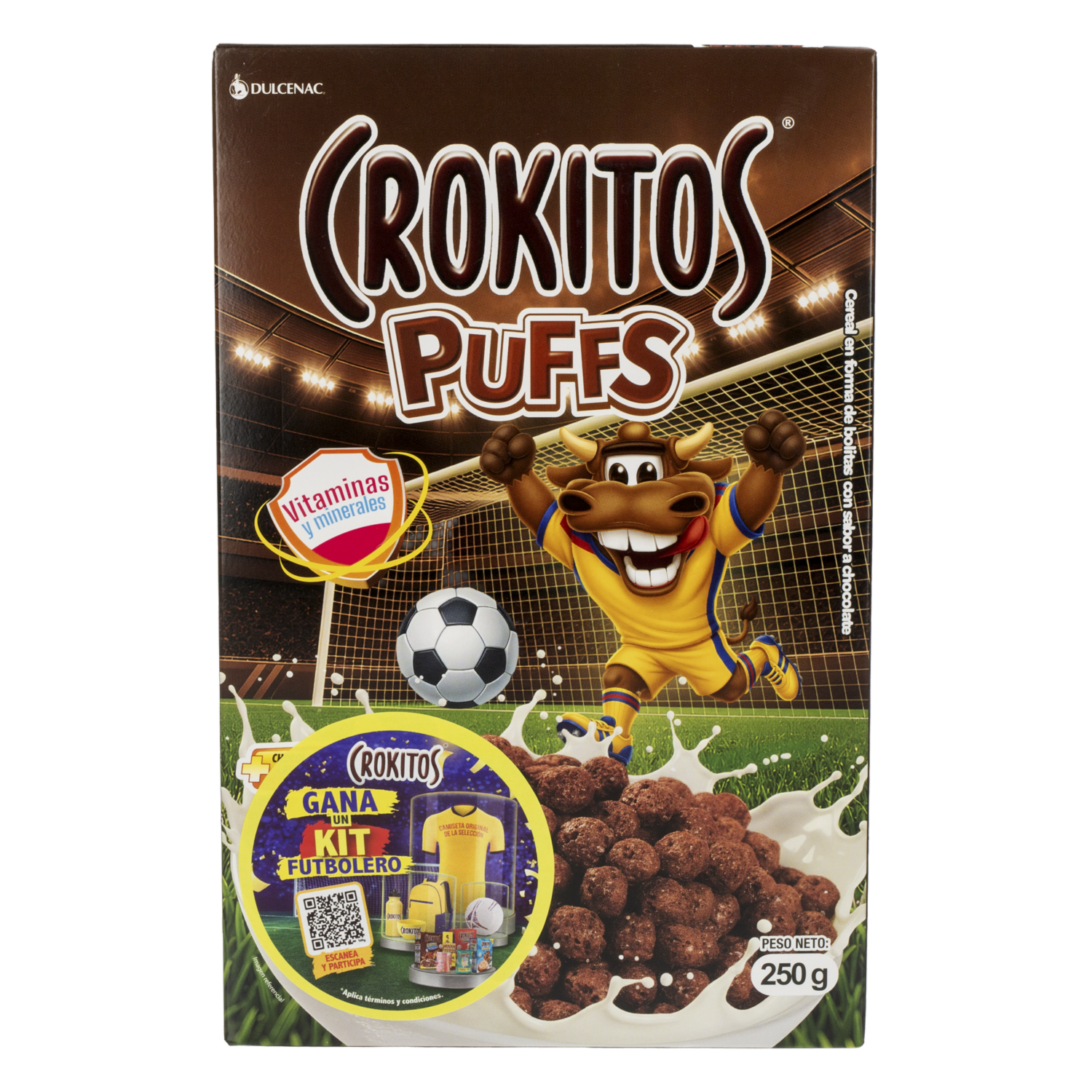Cereal Bolitas Sabor A Chocolate CROKITOS 250 G
