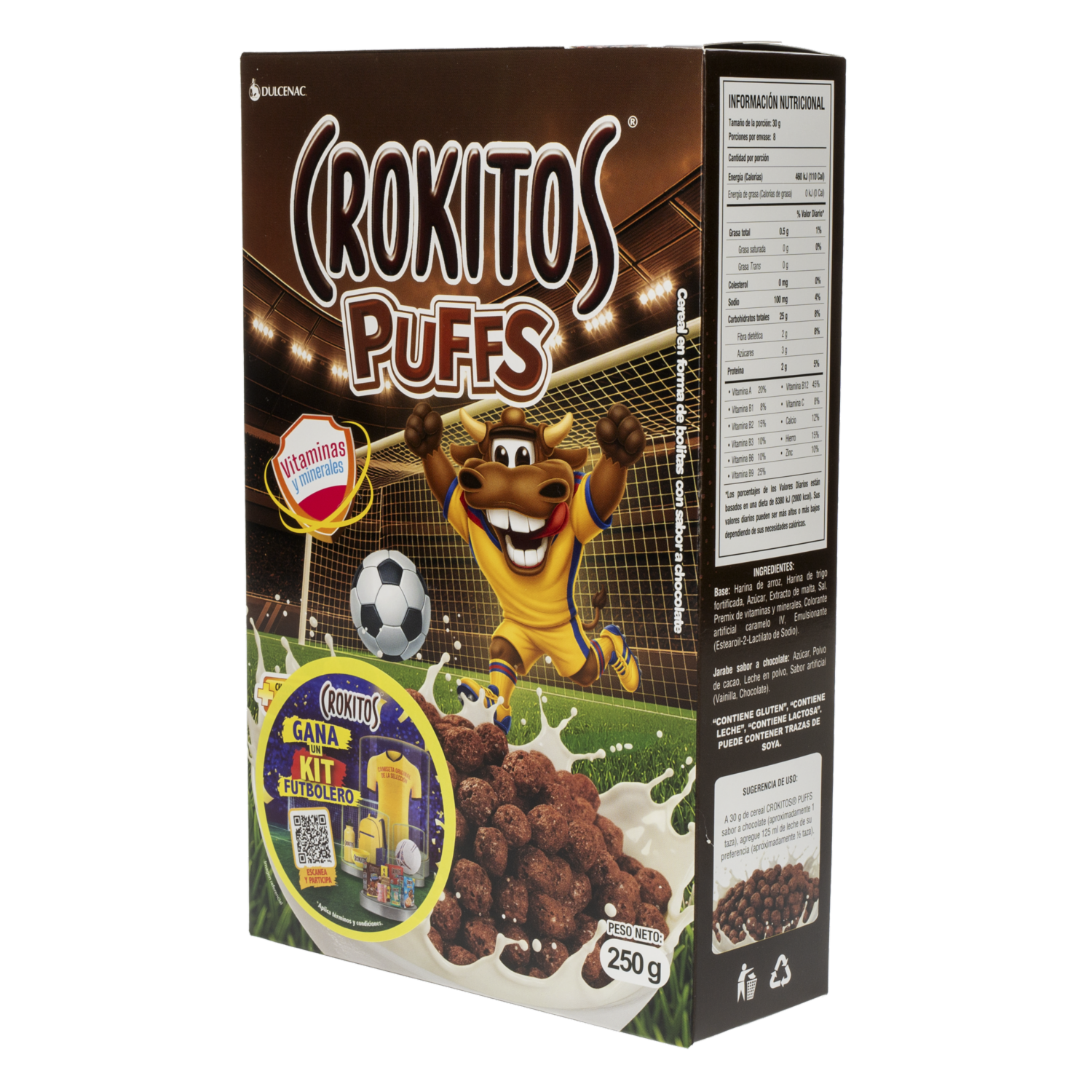 Cereal Bolitas Sabor A Chocolate CROKITOS 250 G