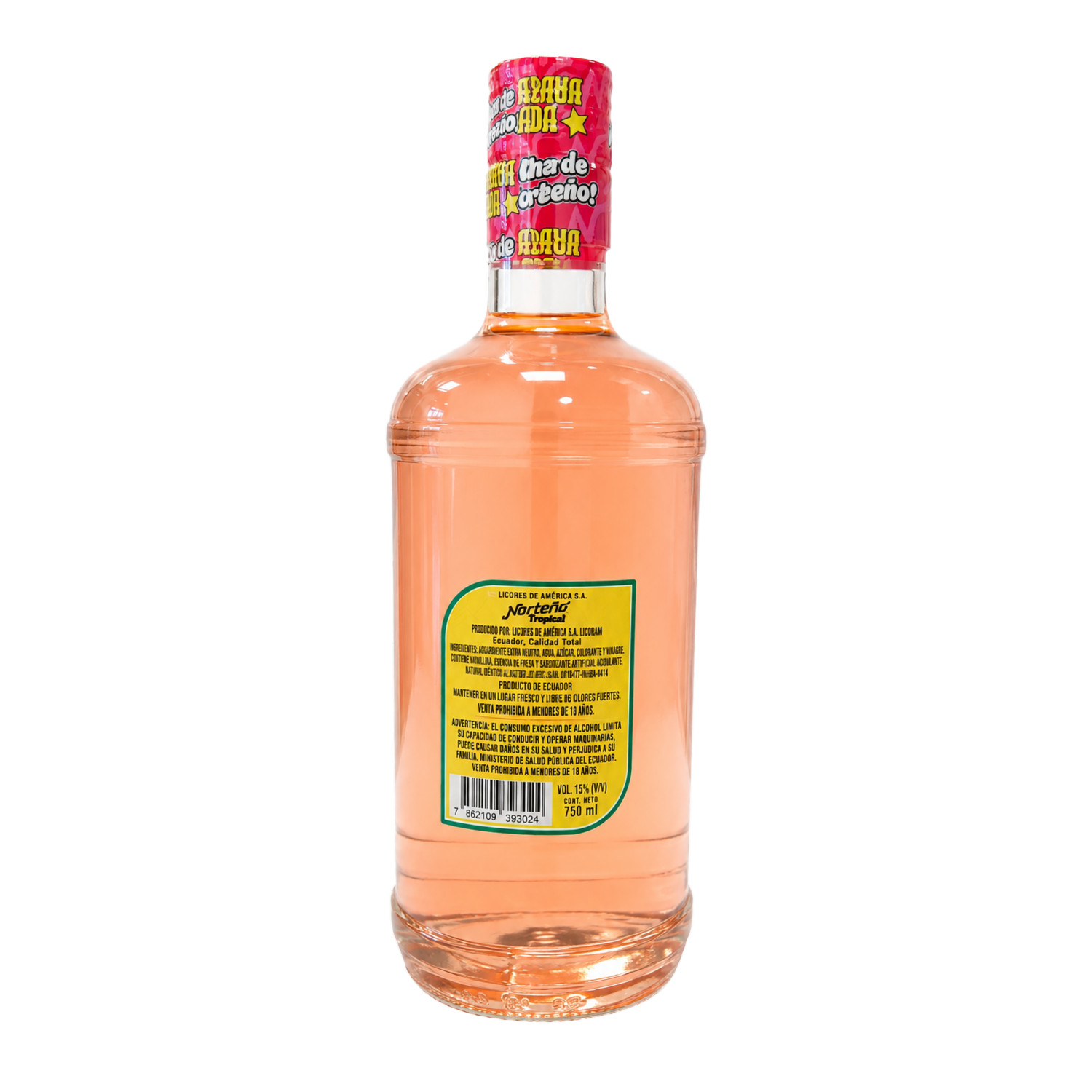 Licor Sabor A Frutas Tropicales Papayadada NORTEÑO 750 Ml