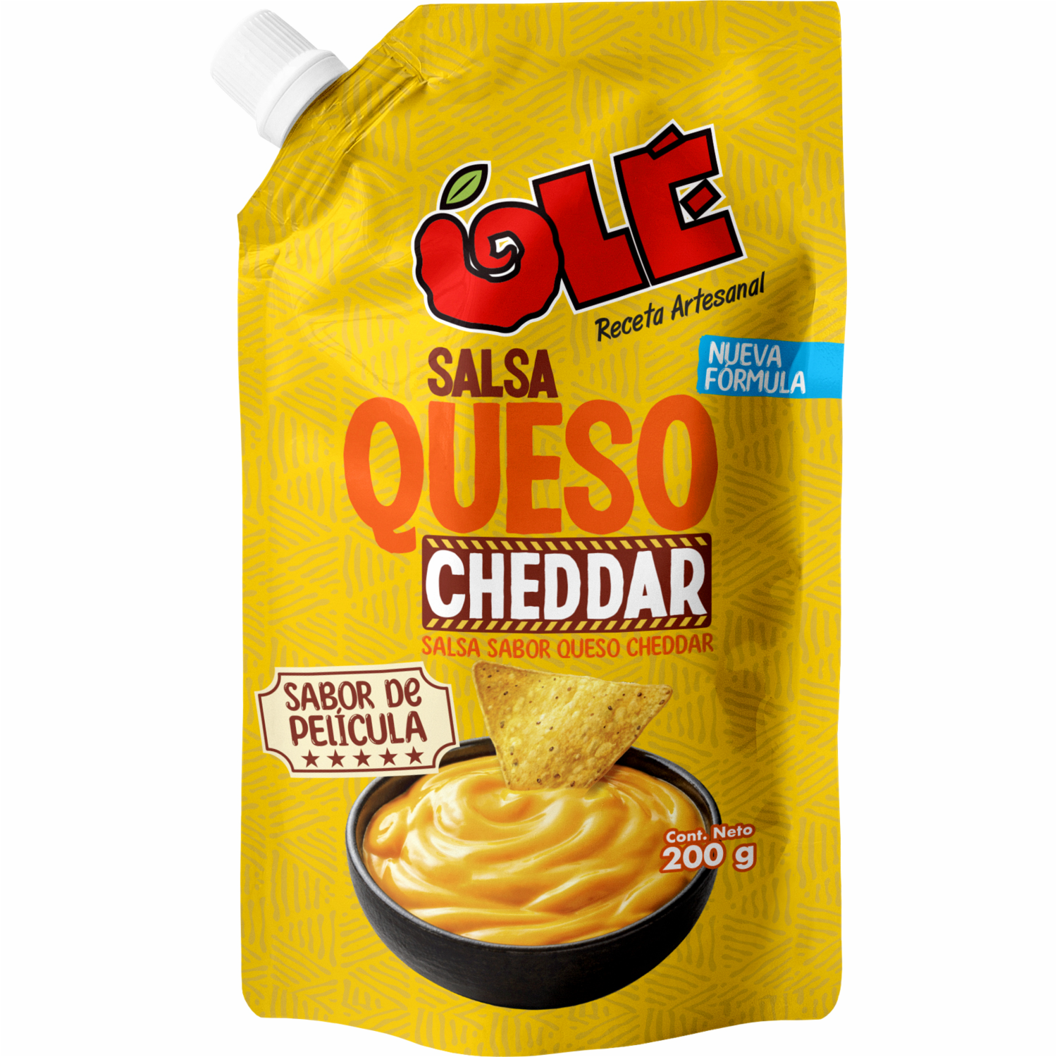 Salsa De Queso Cheddar OLÉ 200 G