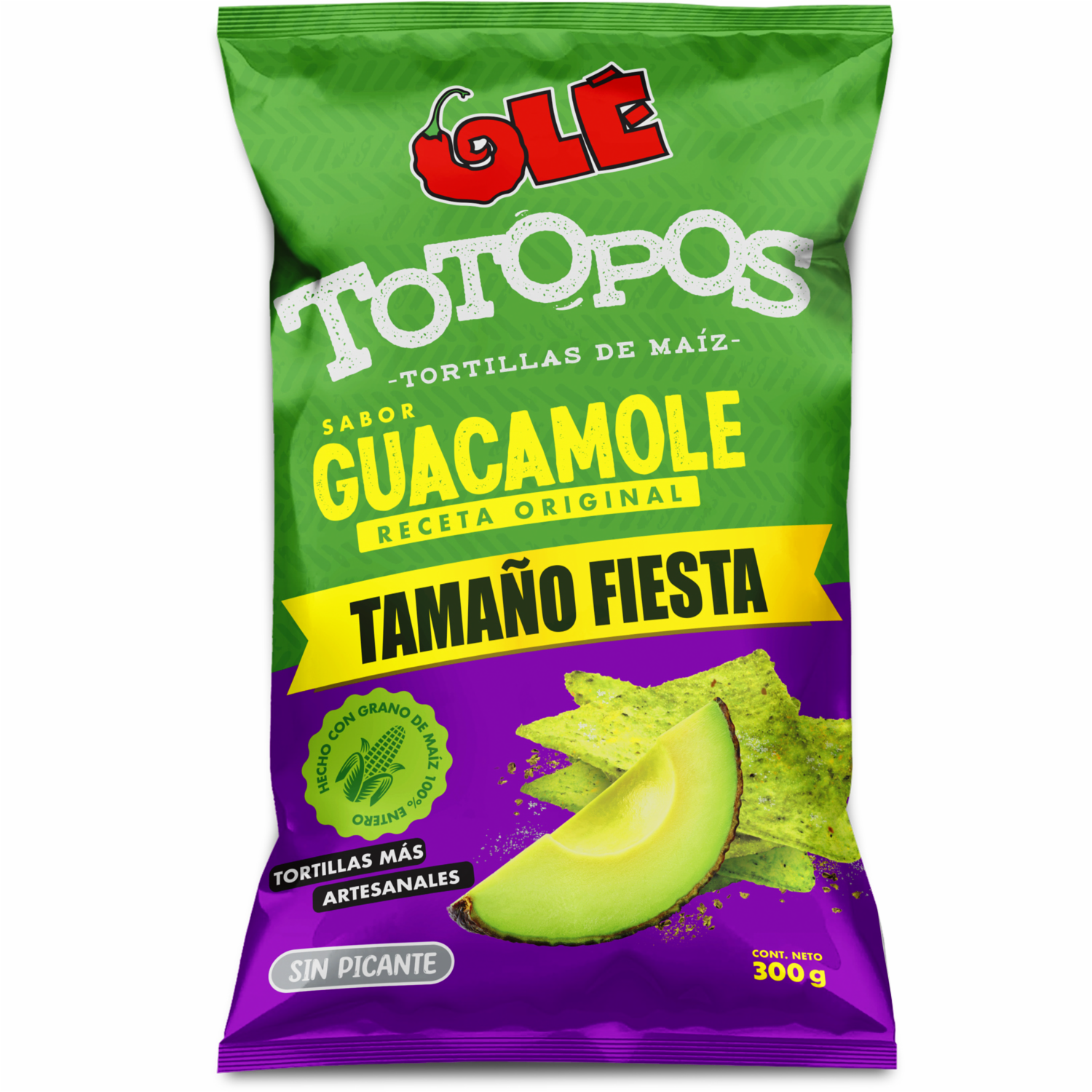 Totopos Guacamole Fiesta OLÉ 300 G