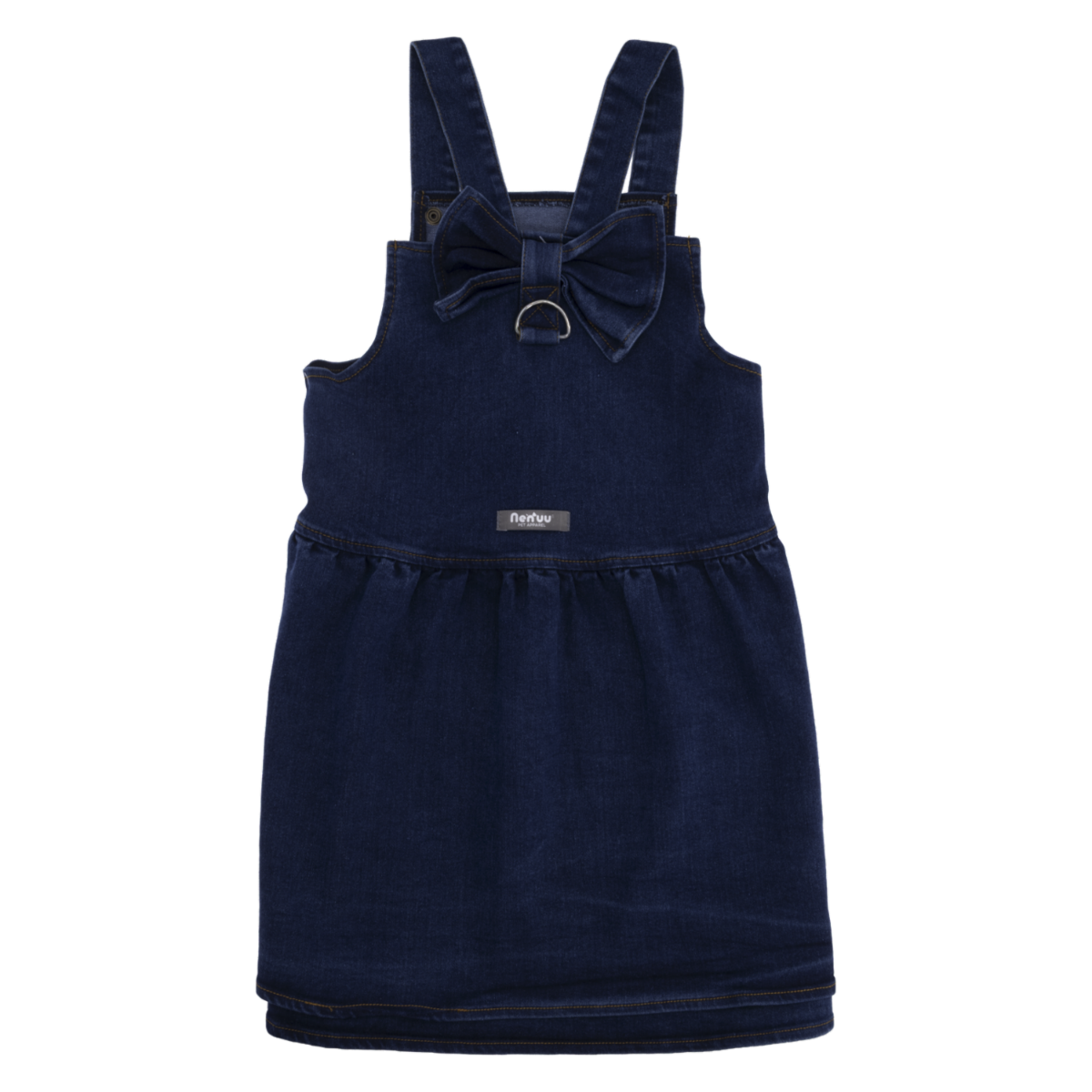 Vestido Para Mascota Denim Para Hembra NENUU