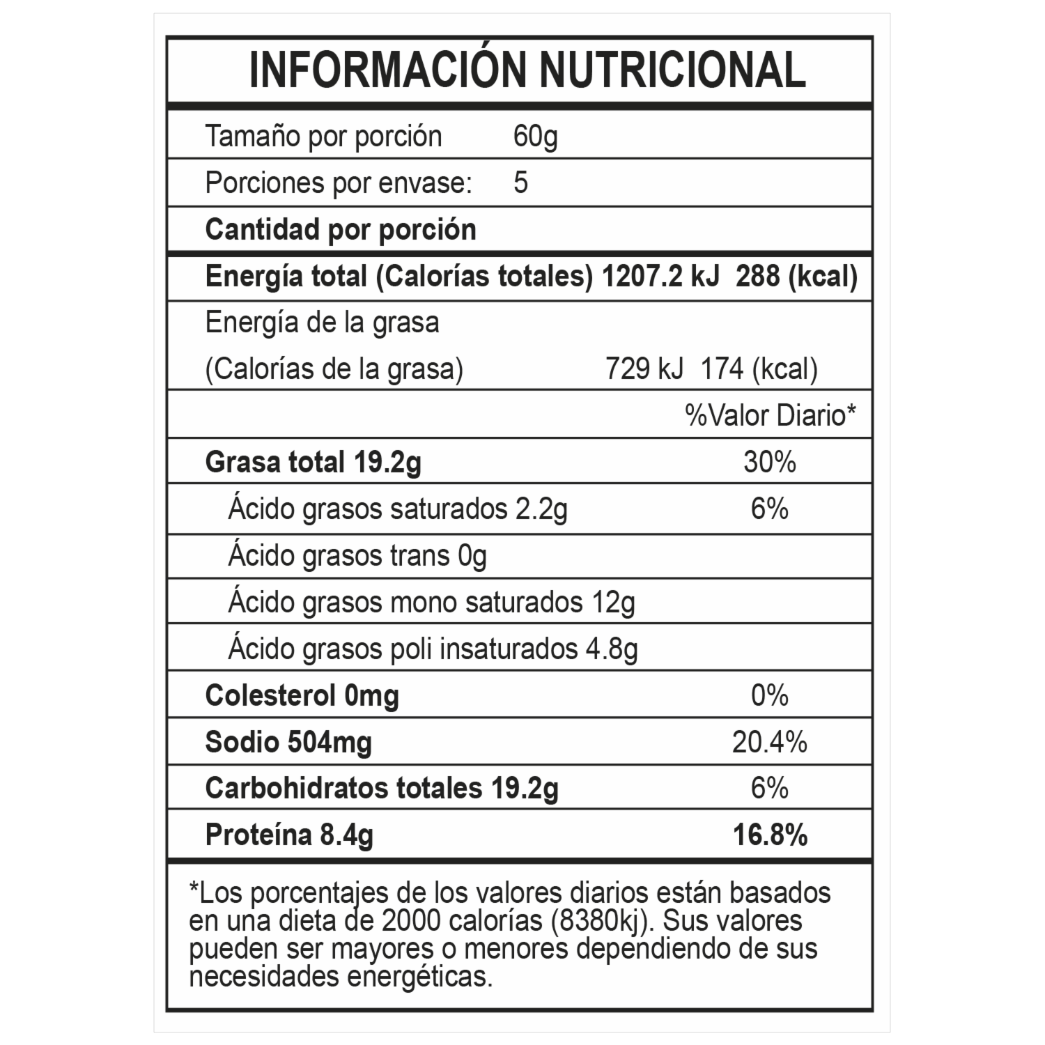 Tortilla De Yuca Y Almendra LIV 300 G