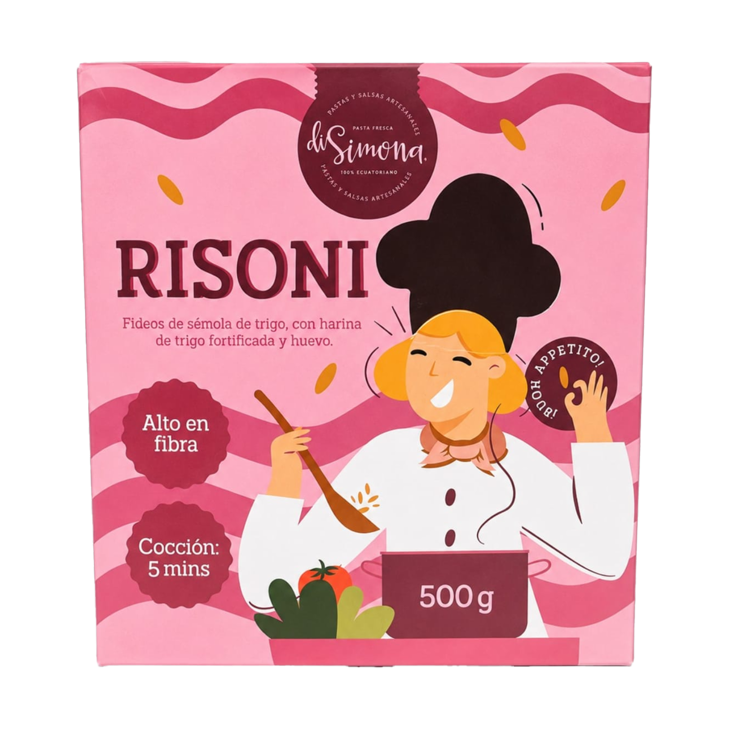 Fideos De Sémola De Trigo RISONI 500 G