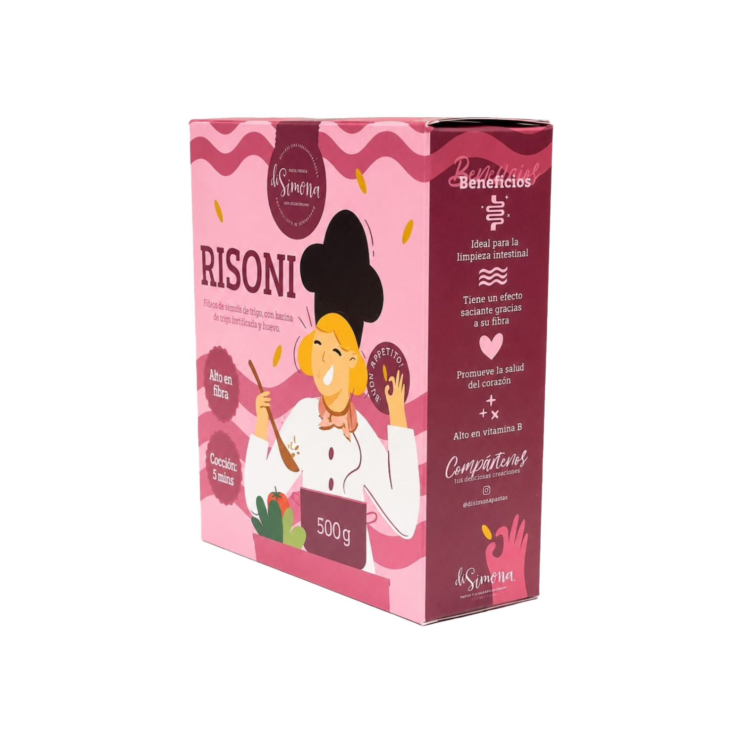 Fideos De Sémola De Trigo RISONI 500 G