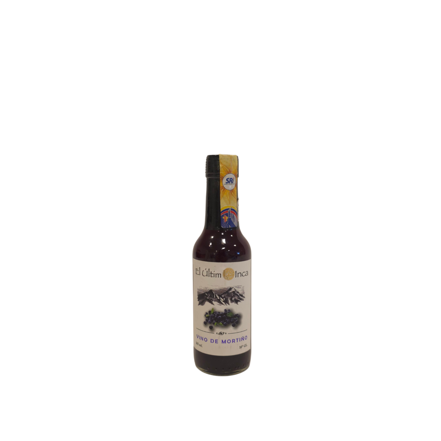 Vino Tinto De Mortiño EL ÚLTIMO INCA 165 Ml