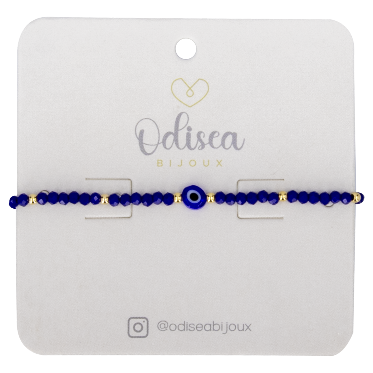 Pulsera Ojo Turco Cristales Azul ODISEA BIJOUX Unidad