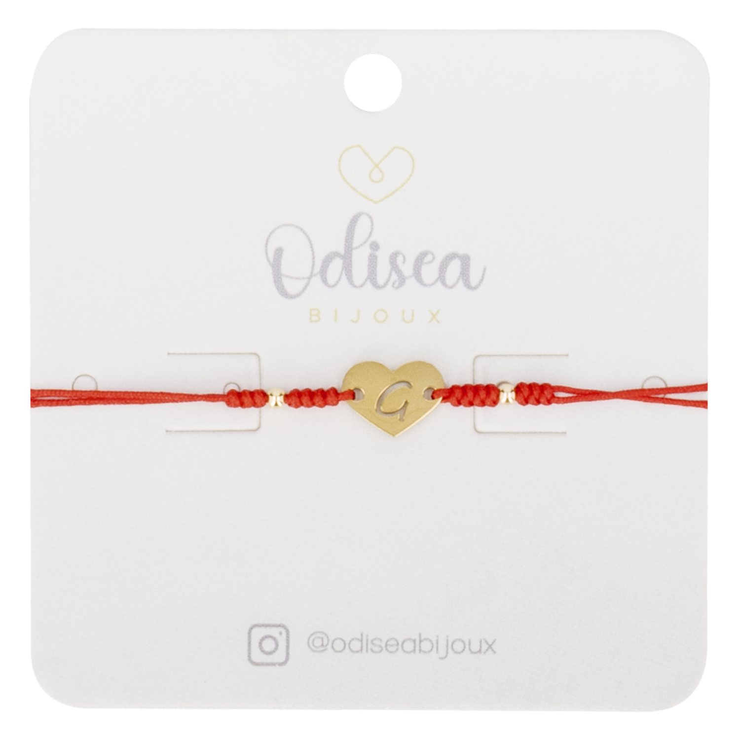 Pulsera Diseño Corazón G ODISEA BIJOUX Unidad