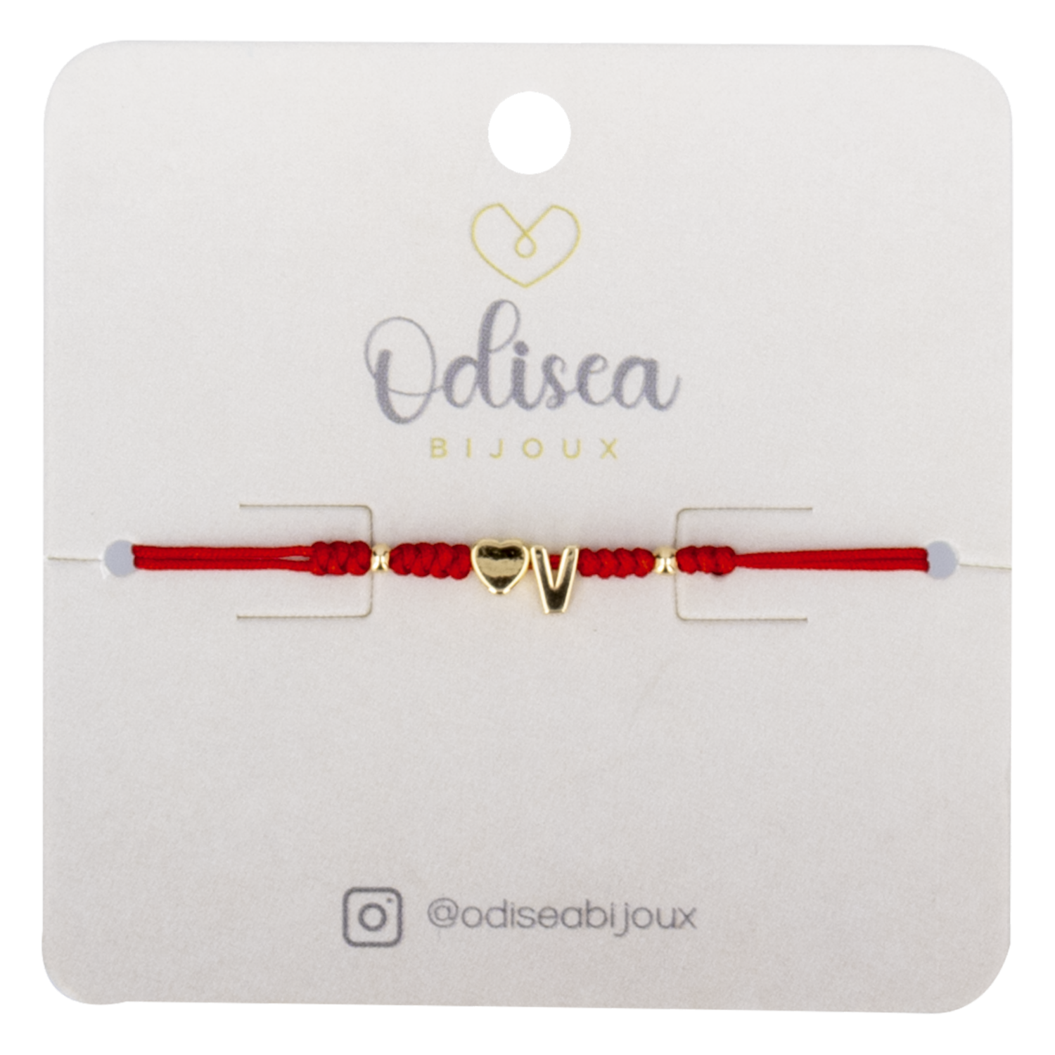 Pulsera Diseño Corazón V ODISEA BIJOUX Unidad