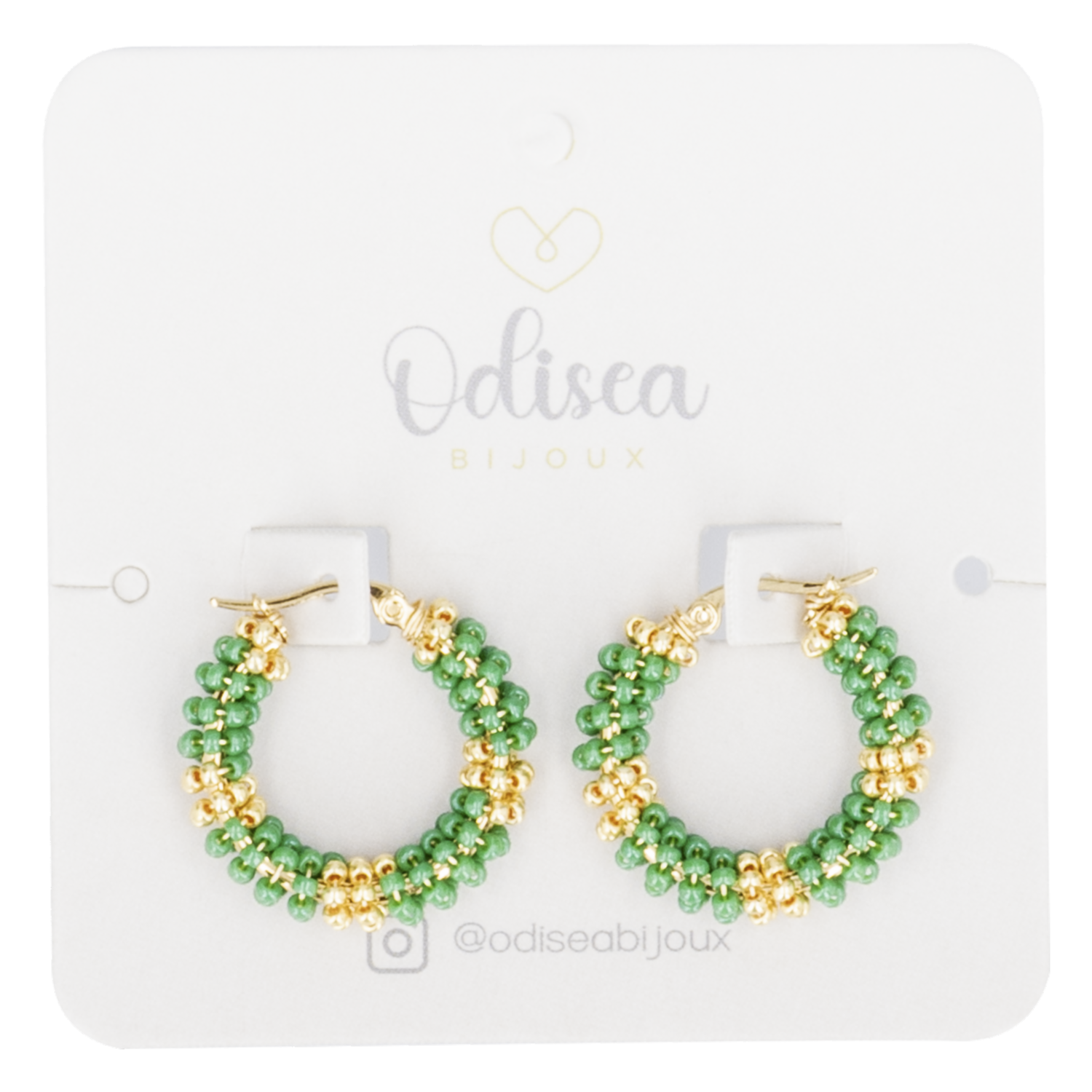 Argollas Diseño Zoila Verde ODISEA BIJOUX Unidad