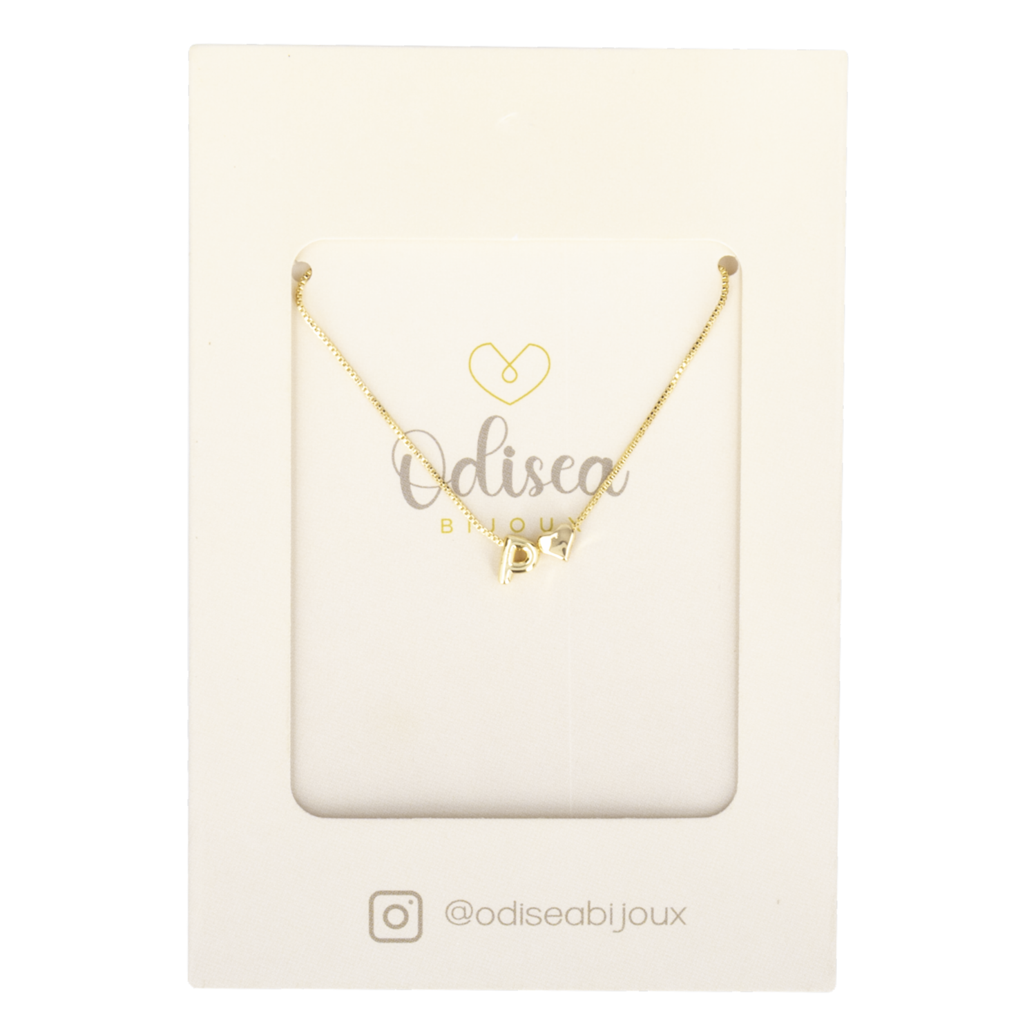 Cadena Diseño Corazón P ODISEA BIJOUX Unidad