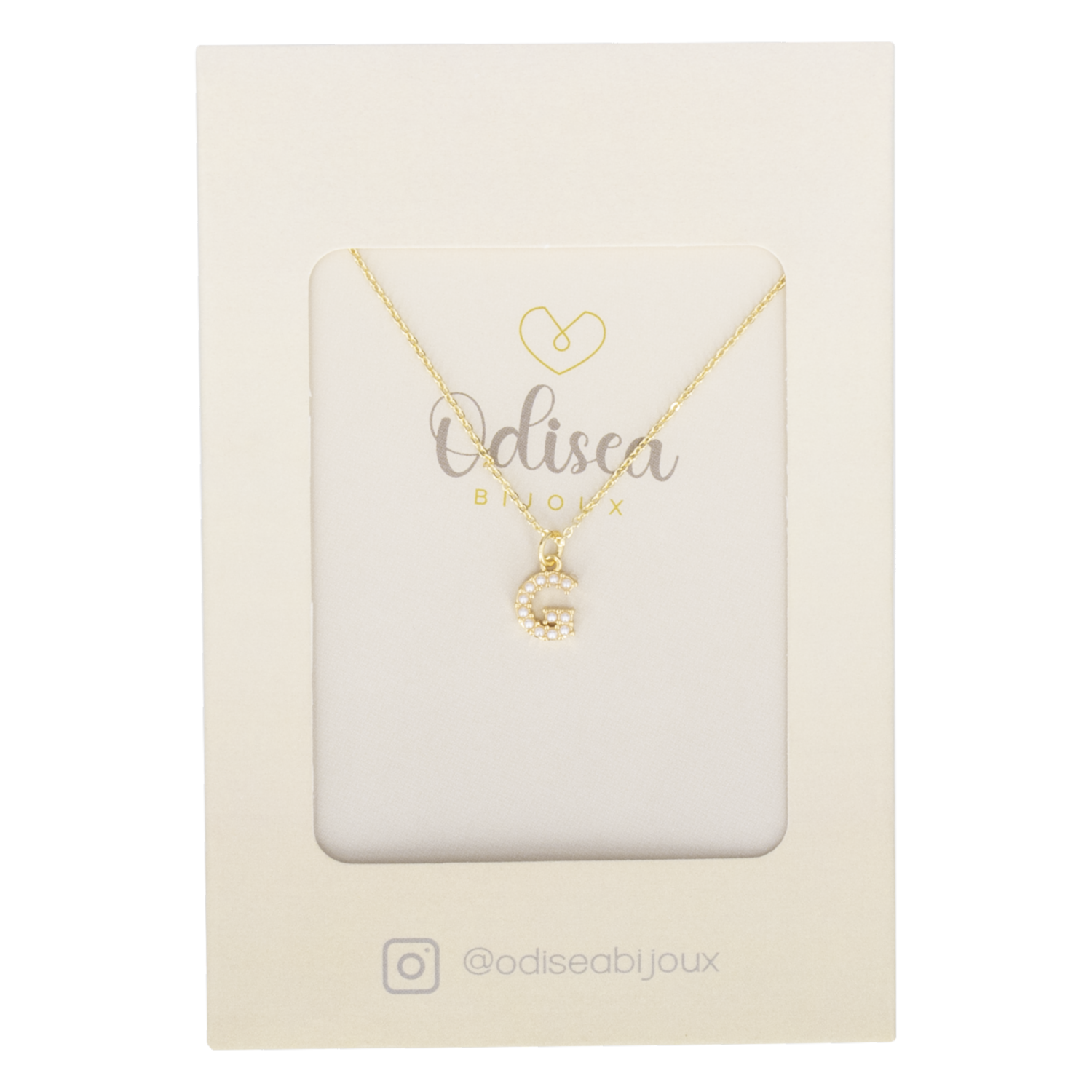 Cadena Diseño Perla G ODISEA BIJOUX Unidad