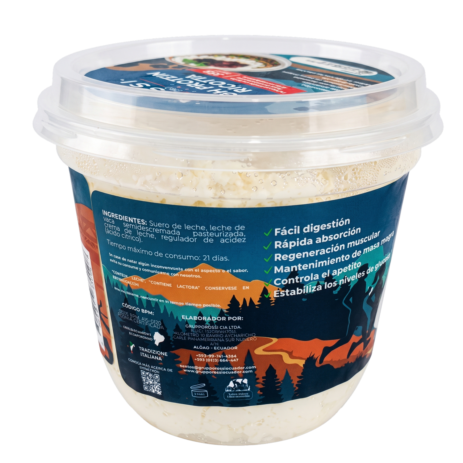 Queso Ricotta High Protein ROSSI 300 G