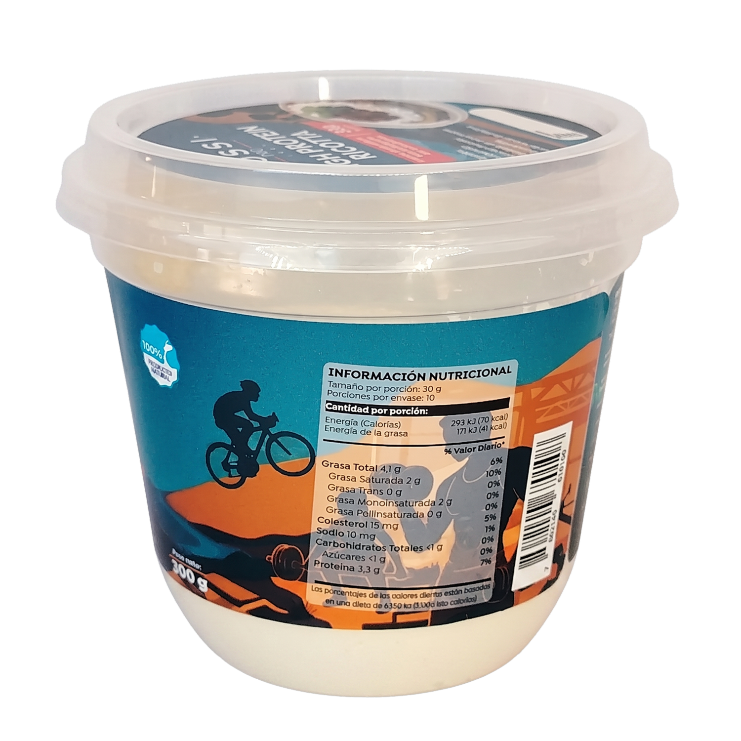 Queso Ricotta High Protein ROSSI 300 G