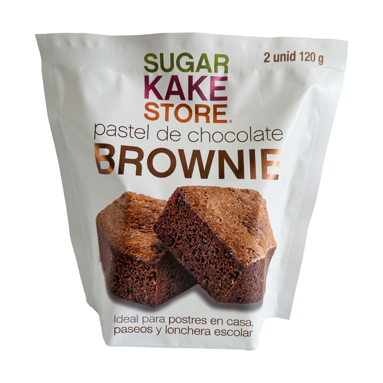 Brownie De Chocolate SUGAR KAKE STORE 120 G X 2 Uds