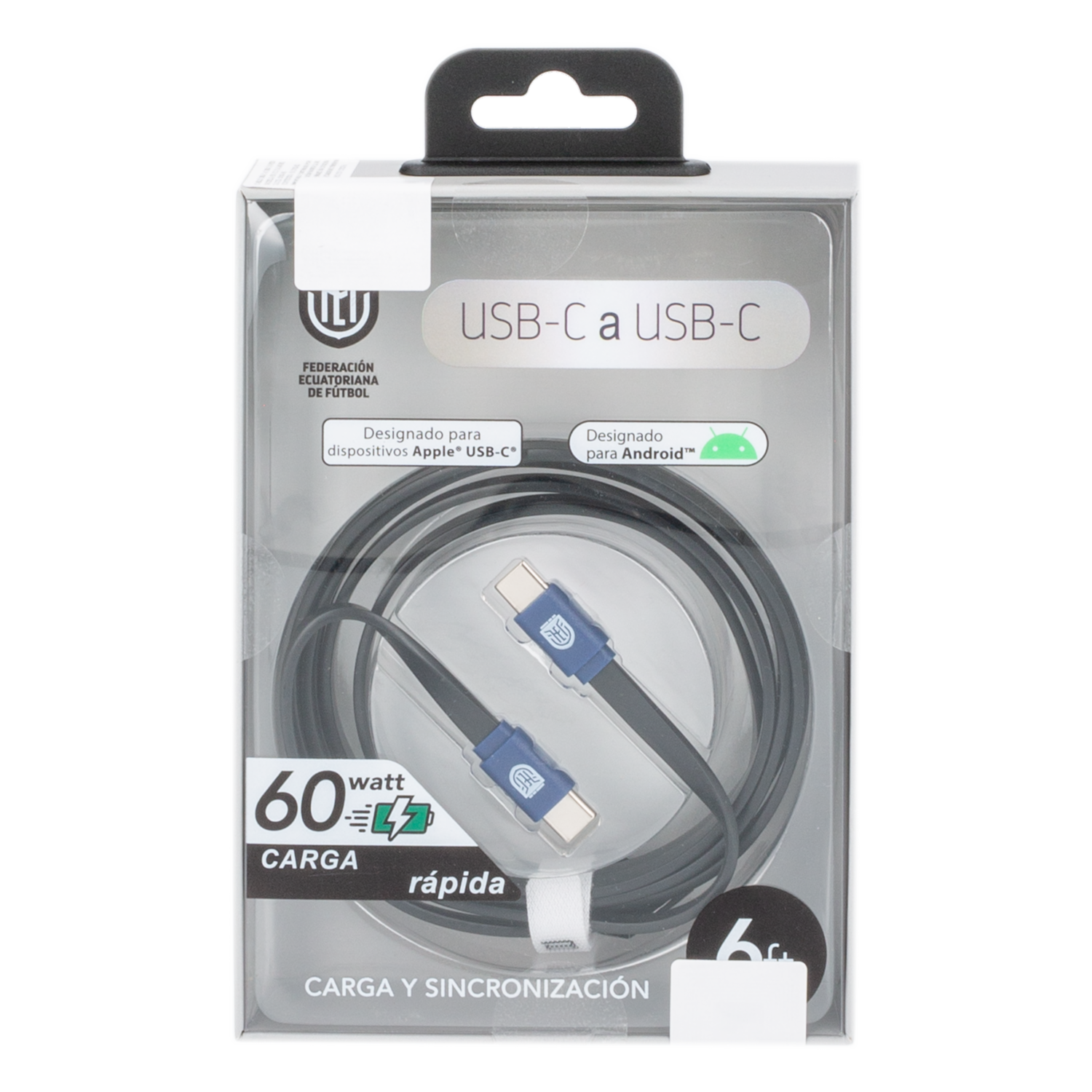 Cable De Datos Tipo C FEF 6 Pies