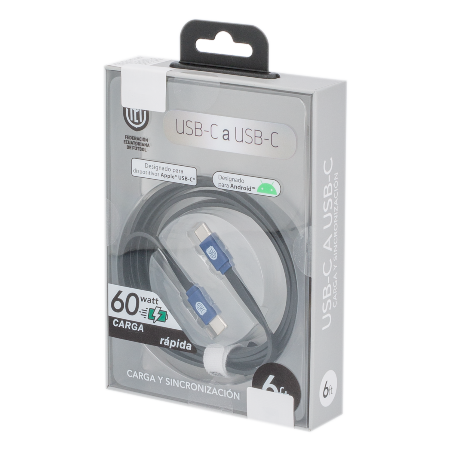 Cable De Datos Tipo C FEF 6 Pies