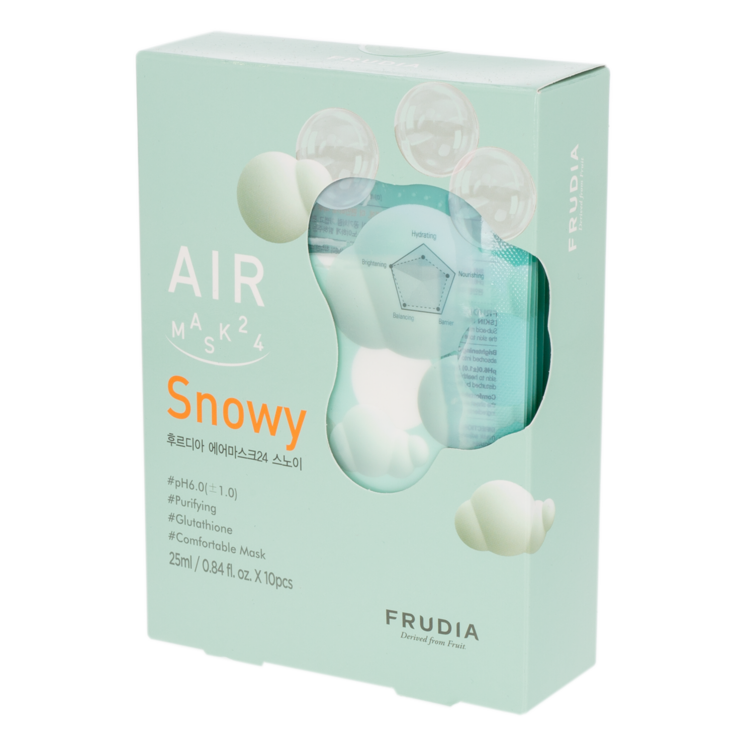 Mascarilla Facial De Aire 24 Nevada FRUDIA 10 X 25 Ml