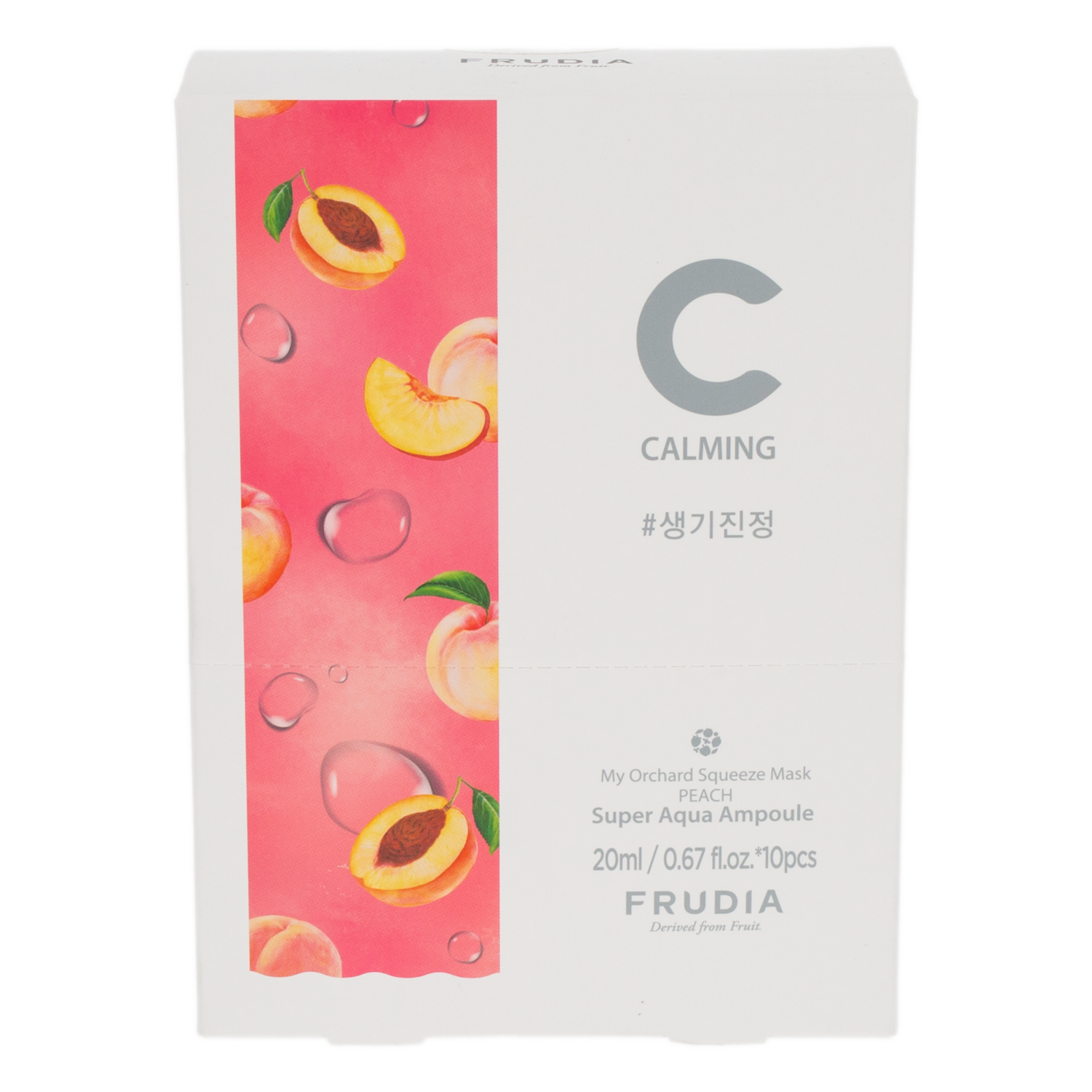 Mascarilla Facial De Durazno FRUDIA 10 X 20 Ml