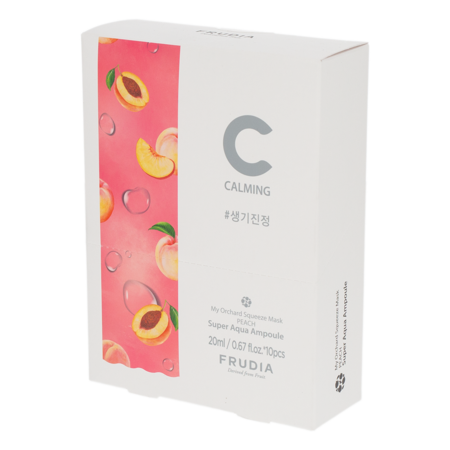 Mascarilla Facial De Durazno FRUDIA 10 X 20 Ml