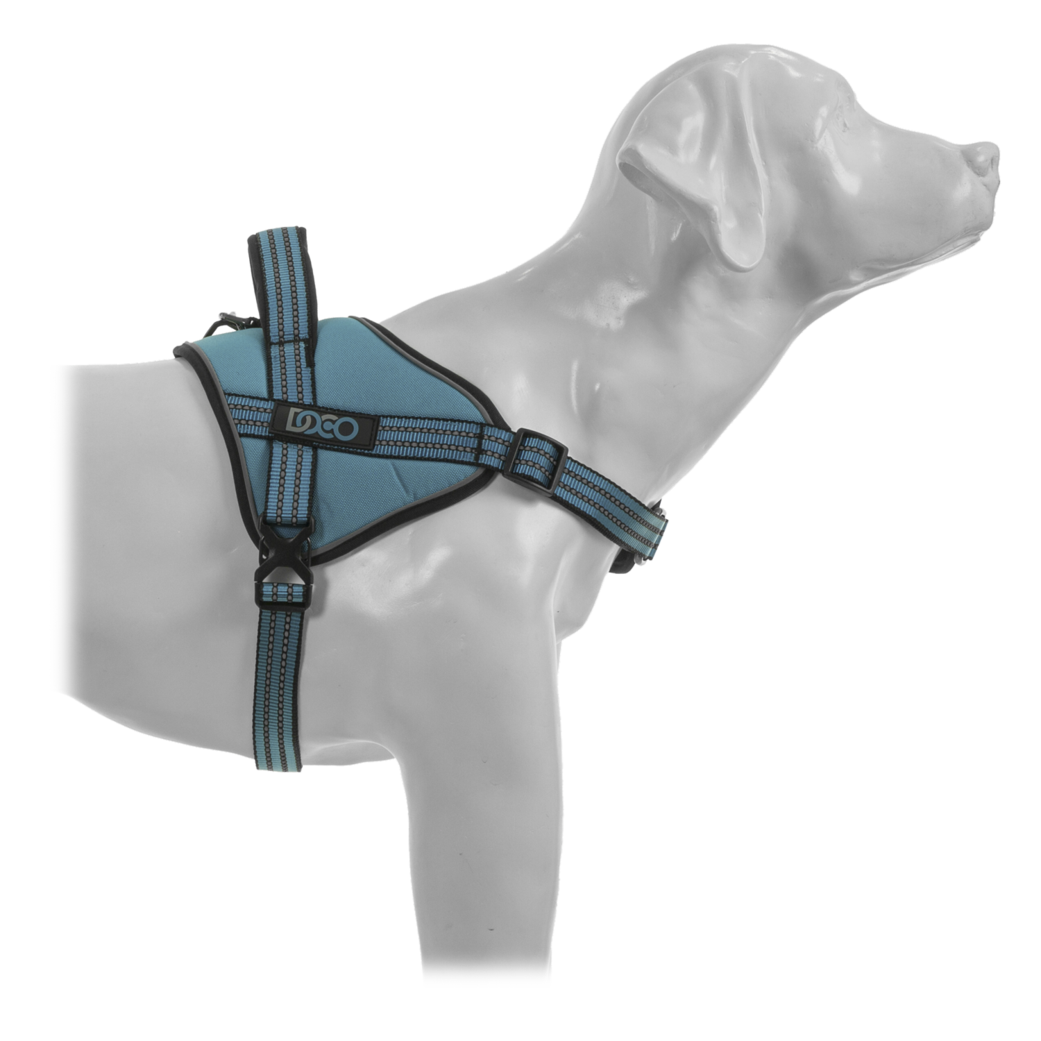 Arnés Para Perro Color Celeste DOCO Talla Grande